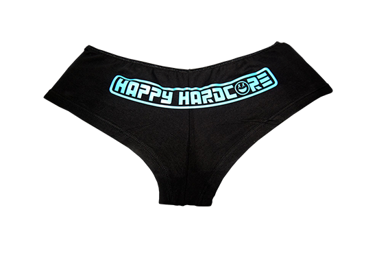 Rave Central Pillfreak Happy Hardcore Hotpants Small / Blue Hot Pants - Rave Central Hardstyle and Hardcore Merchandise