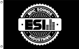 ESI Stamp Flag Flag - Rave Central Hardstyle and Hardcore Merchandise