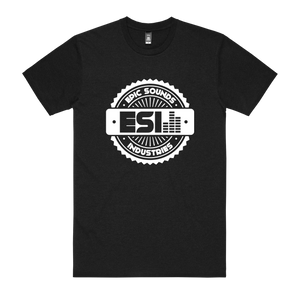 ESI - Epic Sound Industries Shirt - Black Small / Black Shirt - Rave Central Hardstyle and Hardcore Merchandise