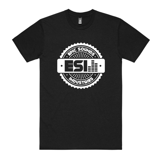 ESI - Epic Sound Industries Shirt - Black Small / Black Shirt - Rave Central Hardstyle and Hardcore Merchandise