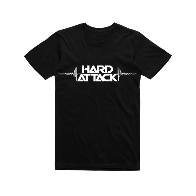 Hard Attack Shirt Small / Black Shirt - Rave Central Hardstyle and Hardcore Merchandise