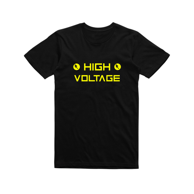 High Voltage T-Shirt Small Shirt - Rave Central Hardstyle and Hardcore Merchandise