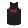 Krystal Ravegirl Singlet #1 Small / UV Pink Singlet - Rave Central Hardstyle and Hardcore Merchandise