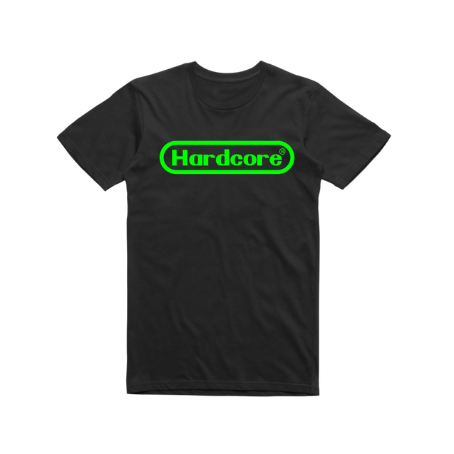Hardtendo Hardcore T Shirt - Rave Central Small / Neon Green - Rave Central Hardstyle and Hardcore Merchandise