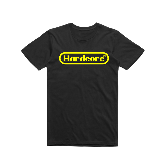 Hardtendo Hardcore T Shirt - Rave Central Small / Neon Yellow - Rave Central Hardstyle and Hardcore Merchandise
