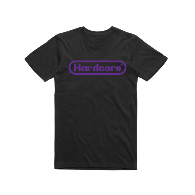Hardtendo Hardcore T Shirt - Rave Central Small / Purple - Rave Central Hardstyle and Hardcore Merchandise