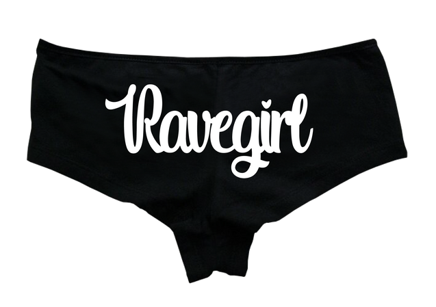 Krystal Ravegirl Hotpants #1 Small / White Hotpants - Rave Central Hardstyle and Hardcore Merchandise