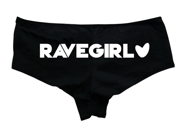 Krystal Ravegirl Hotpants #2 Small / White Hotpants - Rave Central Hardstyle and Hardcore Merchandise