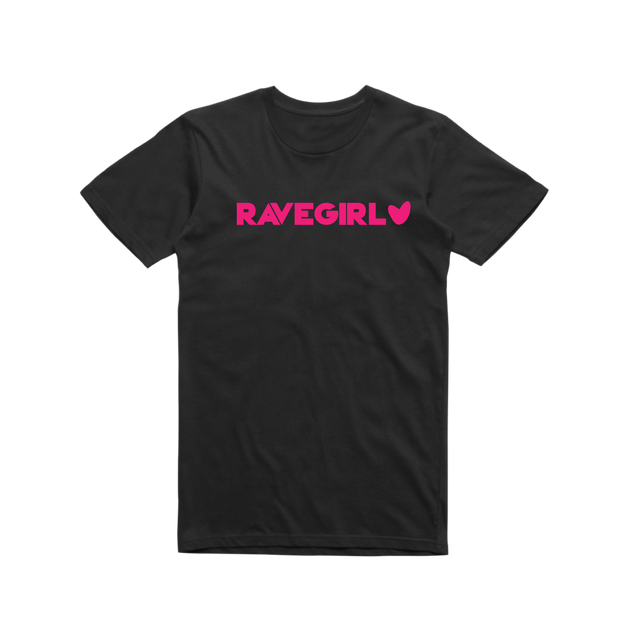 Krystal Ravegirl T-Shirt #3 Small / UV Pink Shirt - Rave Central Hardstyle and Hardcore Merchandise