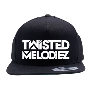 Twisted Melodiez Snapback Black Hat - Rave Central Hardstyle and Hardcore Merchandise