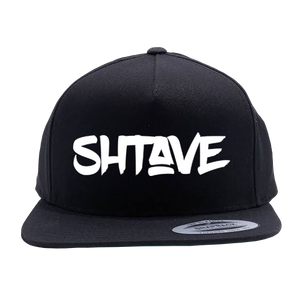 Shtave Snapback - Rave Central Black Hat - Rave Central Hardstyle and Hardcore Merchandise