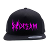 XDream Snapback Black/Pink Hat - Rave Central Hardstyle and Hardcore Merchandise