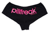 Pillfreak Hotpants Small / Black/Fluro Pink Hot Pants - Rave Central Hardstyle and Hardcore Merchandise