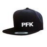 Pillfreak PFK Snapbacks Black Hat - Rave Central Hardstyle and Hardcore Merchandise
