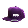Pillfreak PFK Snapbacks Purple Hat - Rave Central Hardstyle and Hardcore Merchandise