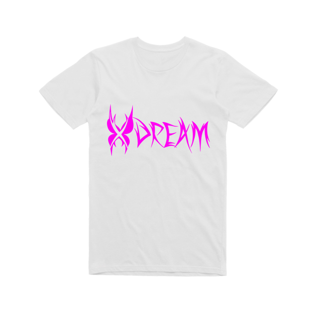 XDream T- Shirt Small / White/Pink Shirt - Rave Central Hardstyle and Hardcore Merchandise