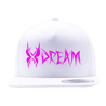 XDream Snapback White/Pink Hat - Rave Central Hardstyle and Hardcore Merchandise